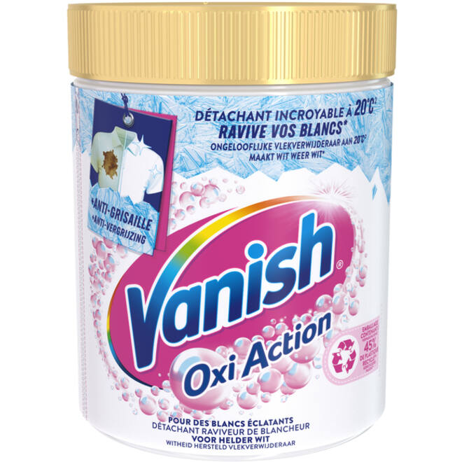 Wasbooster Vanish Oxi Action Whitening poeder 940g