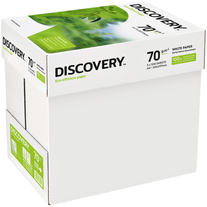 Kopieerpapier Discovery A4 70gr wit 500vel