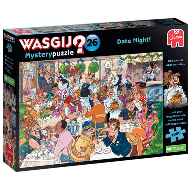 Puzzel Wasgij Mystery 26 Date Night! 1000 stukjes