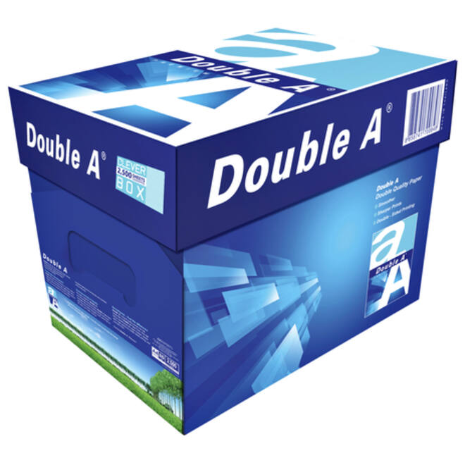 Kopieerpapier Double A Premium Nonstop A4 80gr wit 2500vel