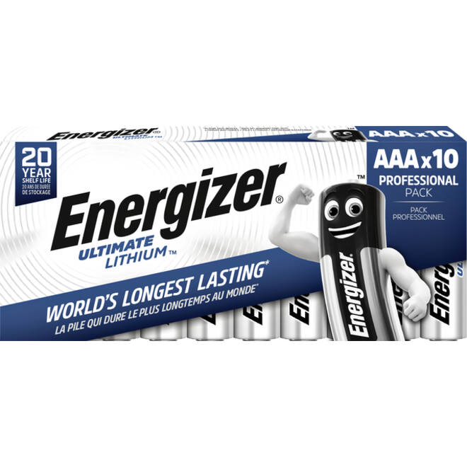 Batterij Energizer Ultimate Lithium 10xAAA