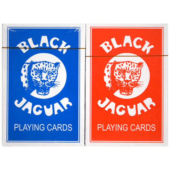 Speelkaarten rood en blauw seal à 2 pakjes