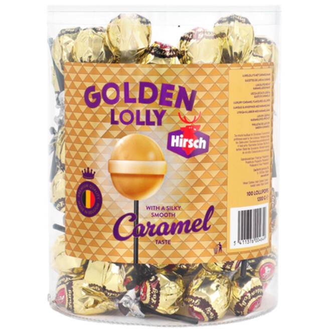 Lolly Hirsch golden caramel 100x12 gram