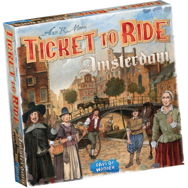 Spel Ticket to Ride Amsterdam NL