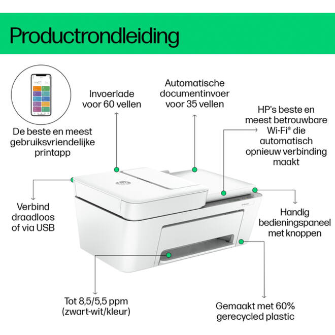 Multifunctional inktjet printer HP Deskjet 4220E