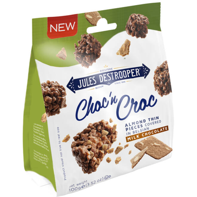 Koekjes Jules Destrooper Choc 'n Croc amandelbrood