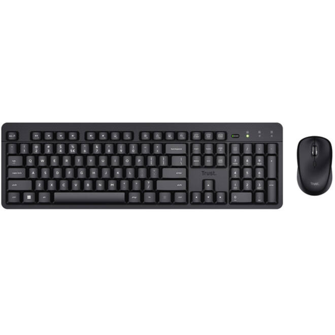 Toetsenbord Trust Ody II draadloos + muis 25018