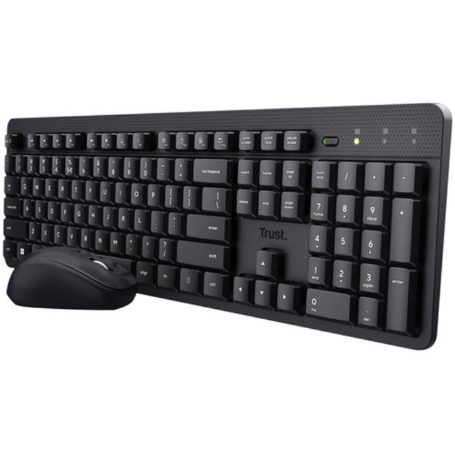 Toetsenbord Trust Ody II draadloos + muis 25018