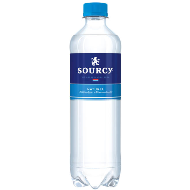 Water Sourcy blauw petfles 500ml