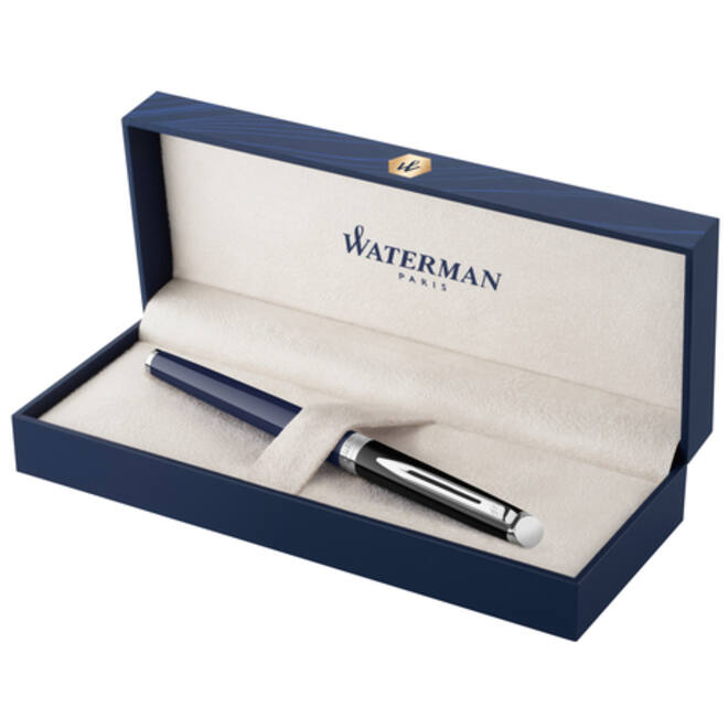 Vulpen Waterman Hémisphère Colour Blocking black en blue CT fijn