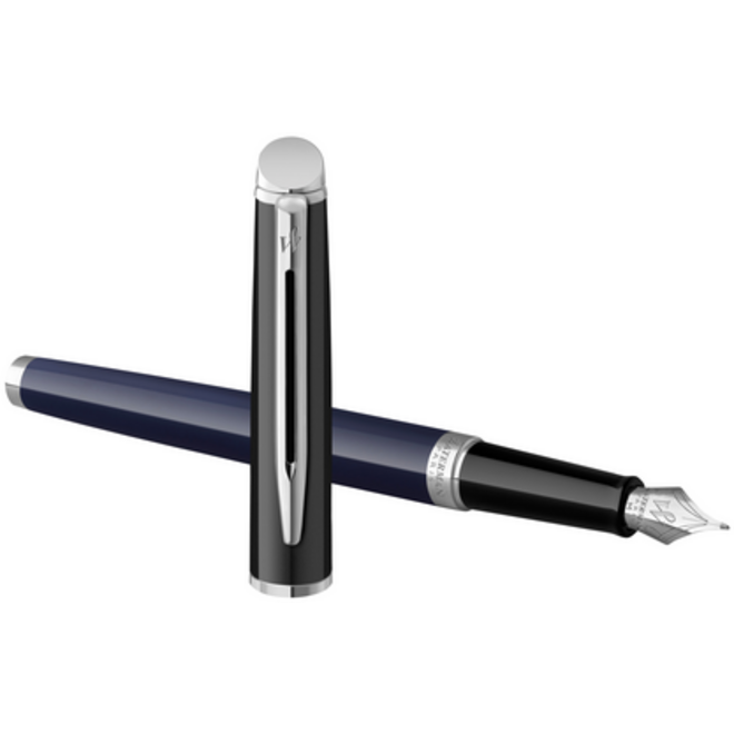 Vulpen Waterman Hémisphère Colour Blocking black en blue CT medium