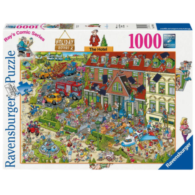 Puzzel Ray Comics Holiday resort 2 The hotel 1000 stukjes