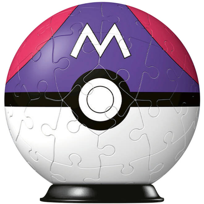 Puzzel 3D Ravensburger Pokemon Masterbal 54 stukjes
