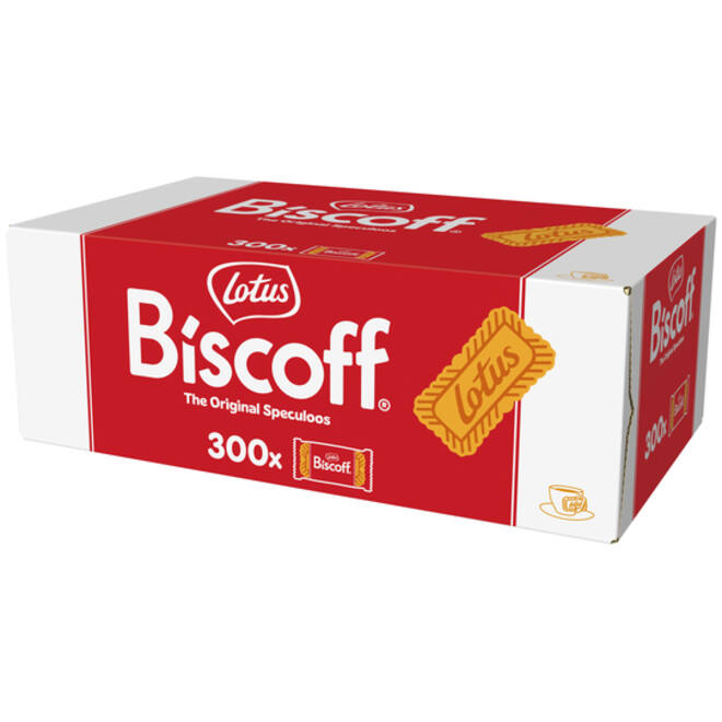 Koekjes Lotus Biscoff speculoos doos 300 stuks