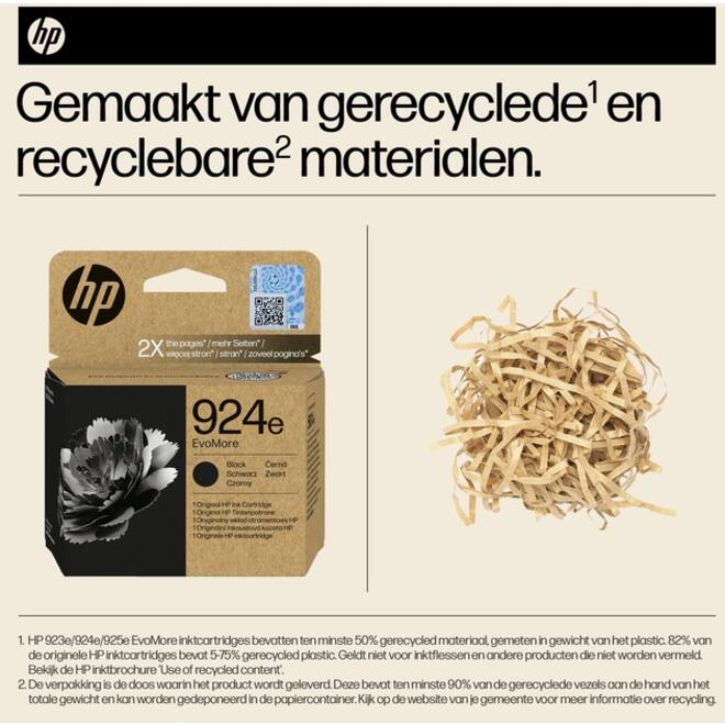 Inktcartridge HP 4K0V0NE 924E Evomore zwart