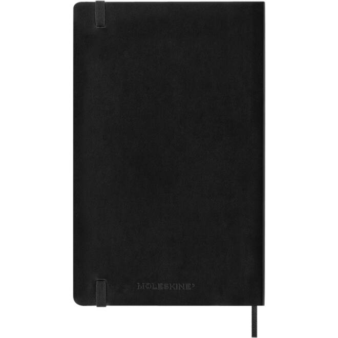 Agenda 2024/2025 Moleskine 18M Planner Weekly 7dagen/1pagina large sc black