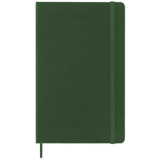 Agenda 2025 Moleskine 12M Planner Weekly 7dagen/1pagina large hc myrtle green