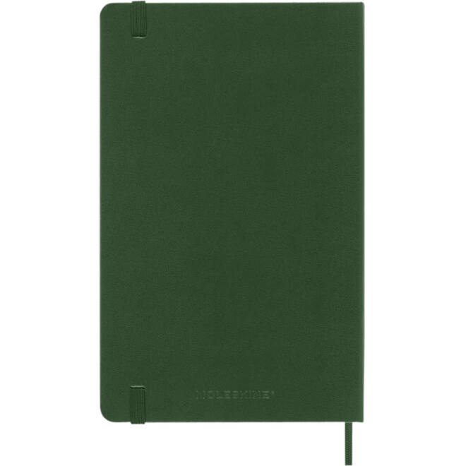 Agenda 2025 Moleskine 12M Planner Weekly 7dagen/1pagina large hc myrtle green