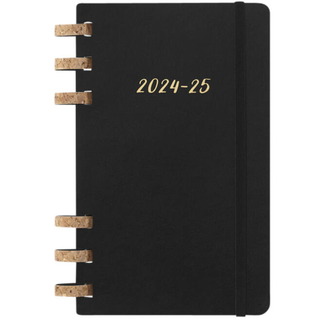 Agenda 2024/2025 Moleskine 12M Academic planner 7dagen/2pagina's large sc black