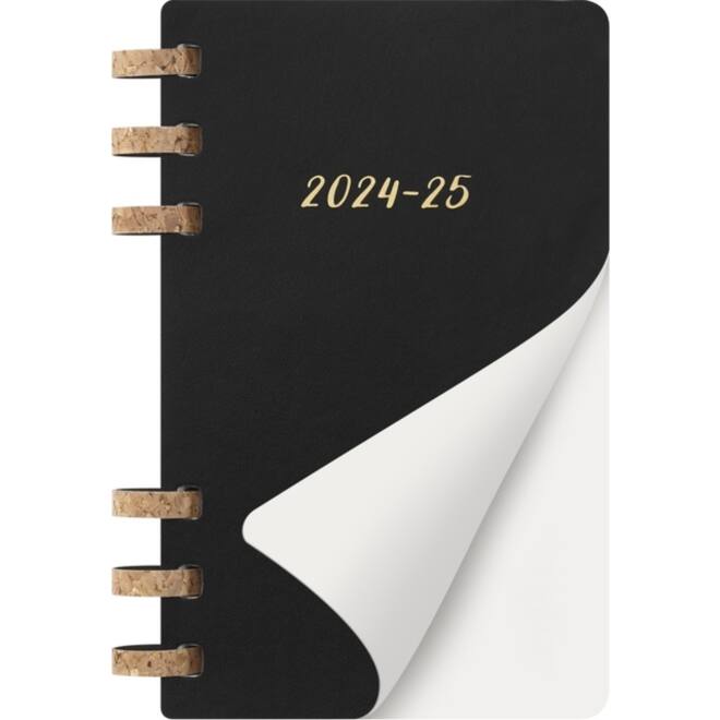 Agenda 2024/2025 Moleskine 12M Academic planner 7dagen/2pagina's large sc black