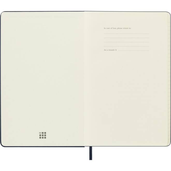 Agenda 2024/2025 Moleskine 18M Planner Weekly 7dagen/1pagina large hc sapphire blue