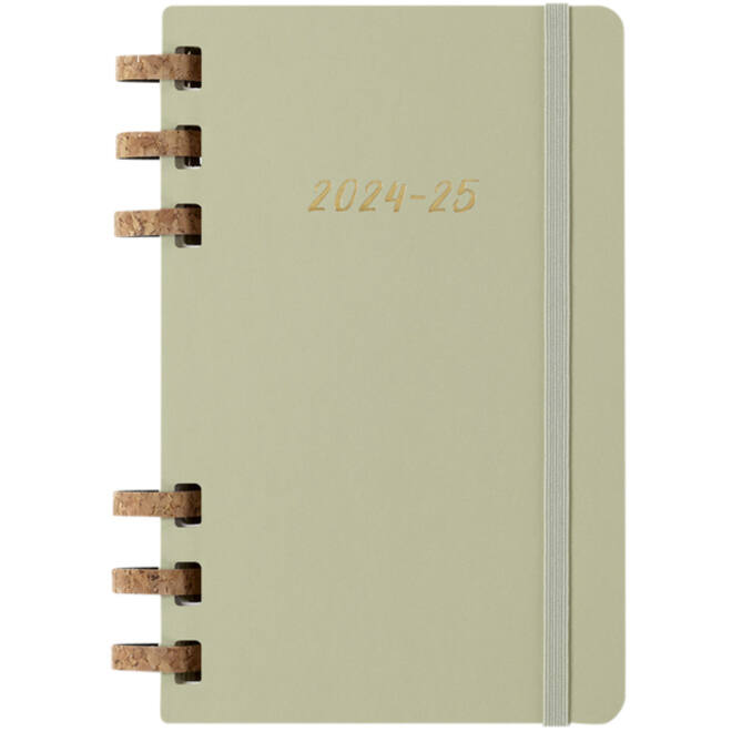 Agenda 2024/2025 Moleskine 12M Academic planner 7dagen/2pagina's large hc crush kiwi