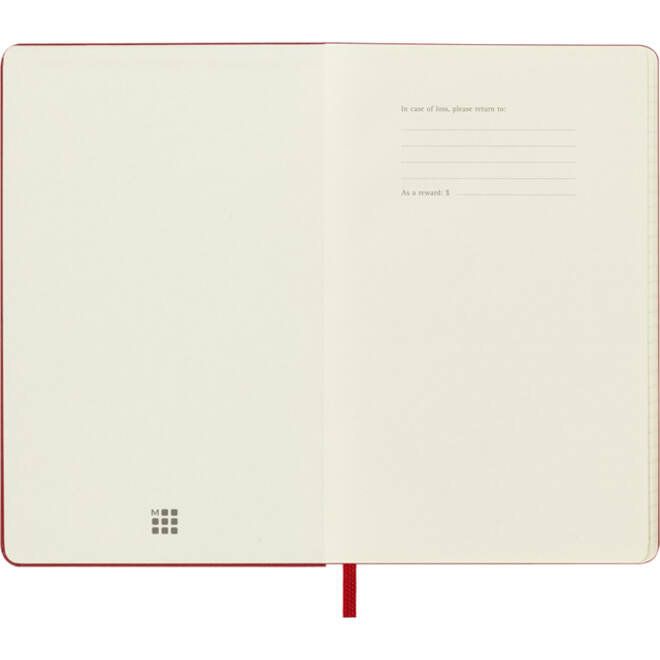 Agenda 2025 Moleskine 12M Planner Weekly 7dagen/1pagina pocket hc scarlet red