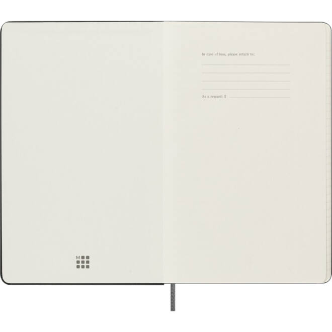 Agenda 2024/2025 Moleskine 18M Planner Weekly 7dagen/1pagina large hc black