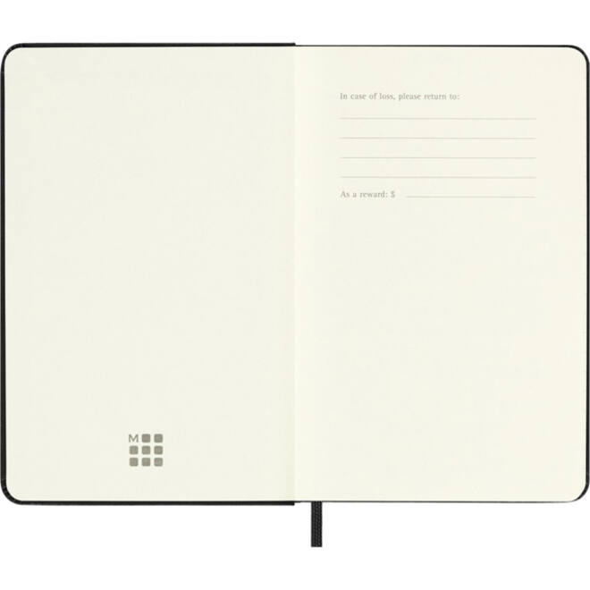 Agenda 2024/2025 Moleskine 18M Planner Weekly 7dagen/1pagina pocket hc black