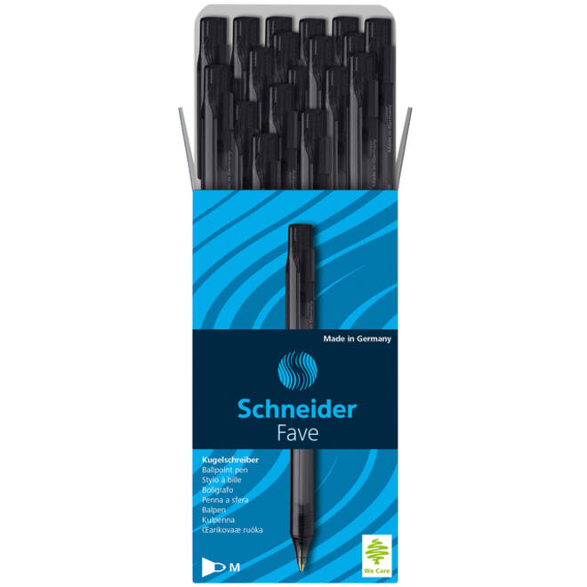 Balpen Schneider Fave medium zwart