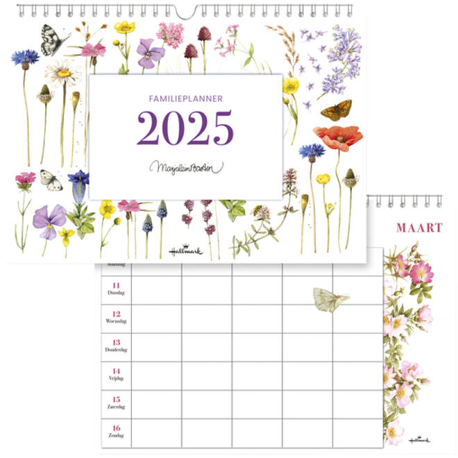 Familieplanner 2025 Hallmark Marjolein Bastin 279x210mm