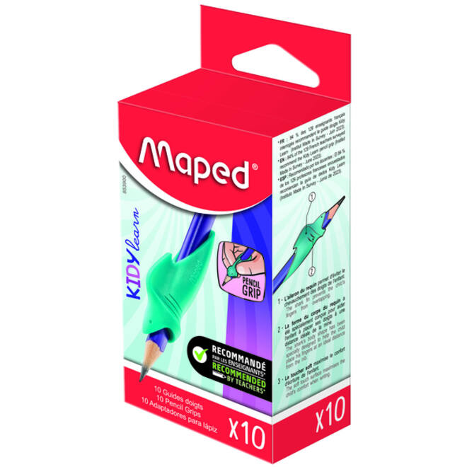 Potloodgrip Maped Kidy Learn set à 10 stuks