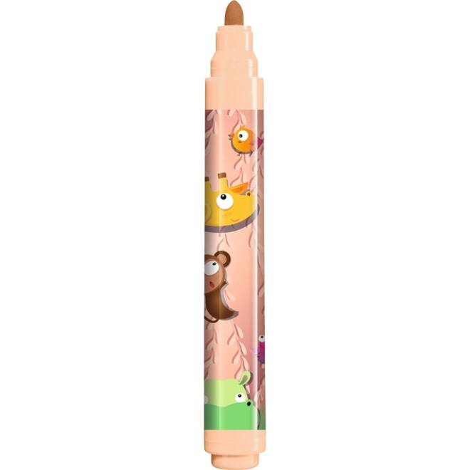 Viltstift Maped Jungle Fever Jumbo set à 12 kleuren