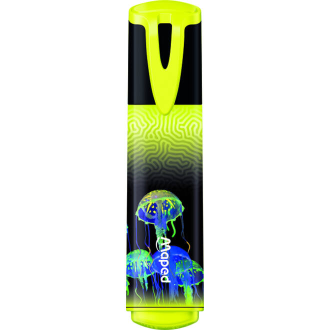 Markeerstift Maped Deepsea Paradise set à 4 kleuren