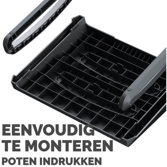 Voetensteun Fellowes Breyta zwart