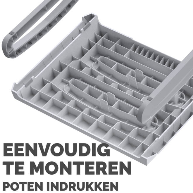 Voetensteun Fellowes Breyta wit
