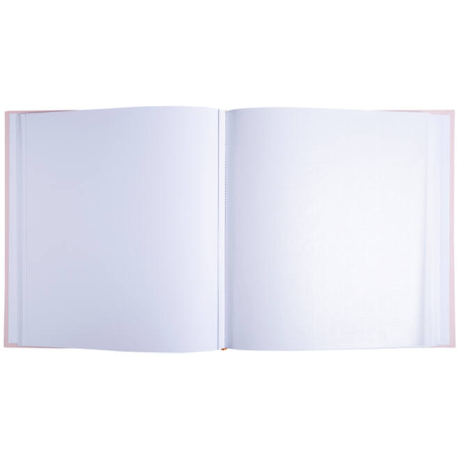 Fotoalbum Exacompta 29x32cm 60 witte pagina's Ellipse roze