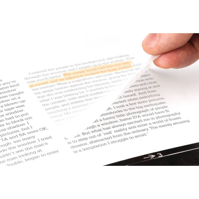 Memoblok Post-it 3M 73x73mm Transparant