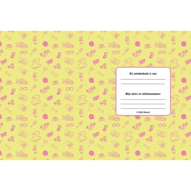 Vriendenboek Interstat Barbie