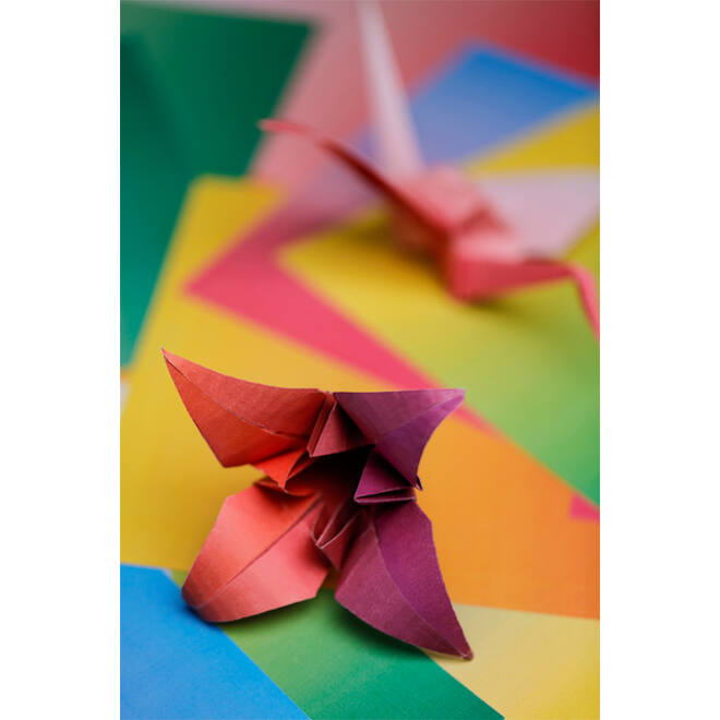 Origami Clairefontaine Gradient 20x20cm set à 100 vel 80gram assorti