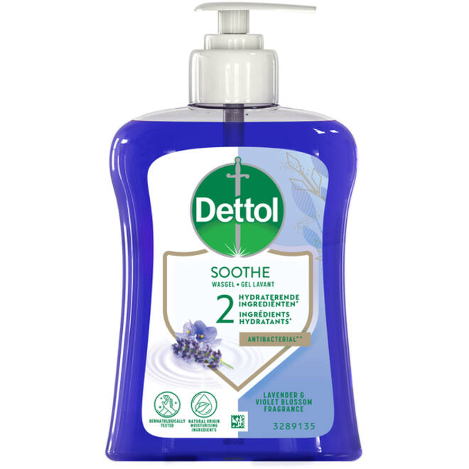 Handzeep Dettol Relaxing Lavendel antibacterieël 250ml