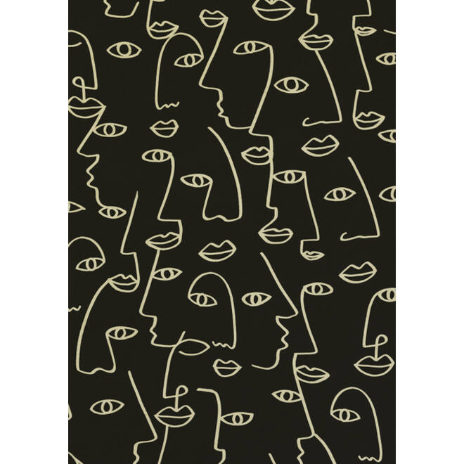 Inpakpapier Stewo Mindful 200x70cm assorti