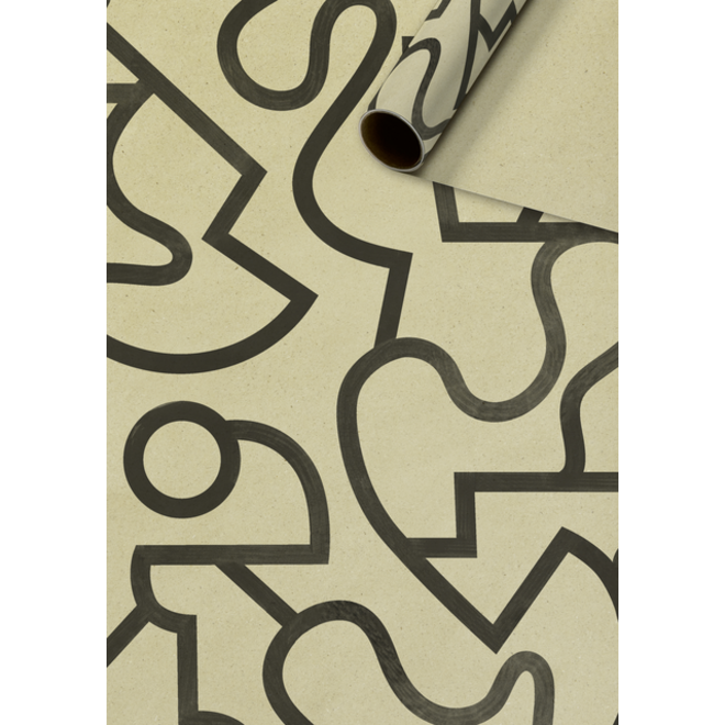 Inpakpapier Stewo Mindful 200x70cm assorti