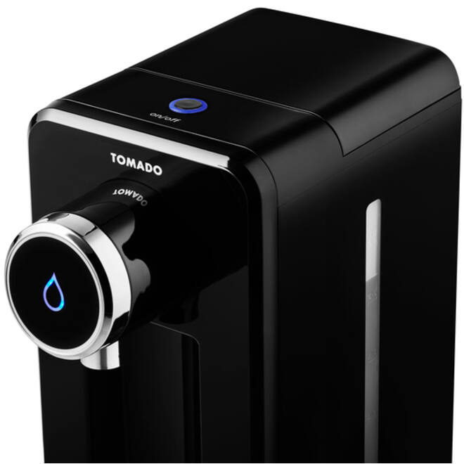 Heetwaterdispenser Tomado 2.5 liter zwart