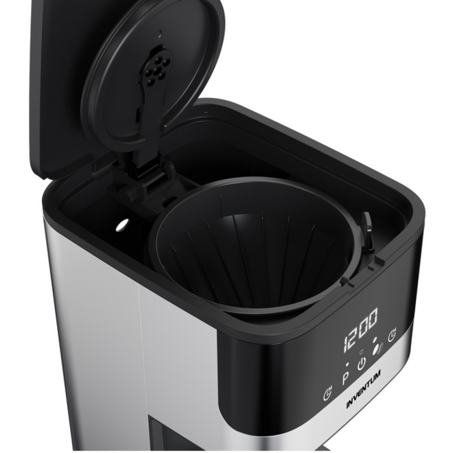 Koffiezetapparaat Inventum 1.5 liter zwart met rvs