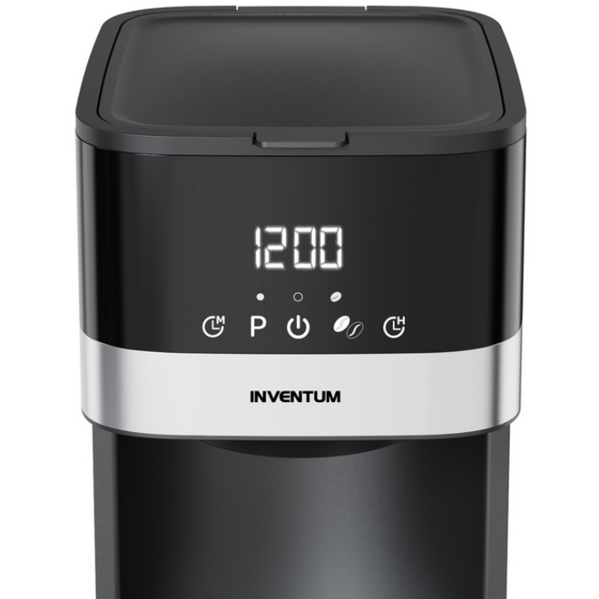 Koffiezetapparaat Inventum 1.5 liter zwart met rvs