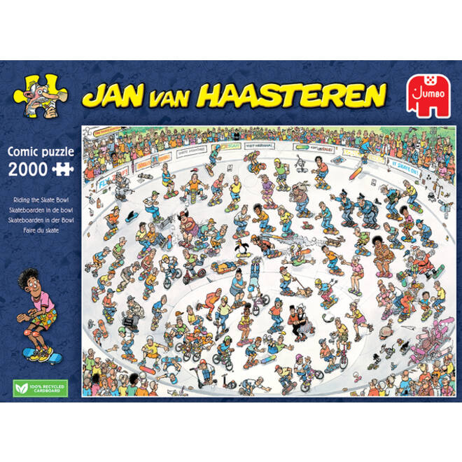 Puzzel Jan van Haasteren Skatebowl 2000 stukjes