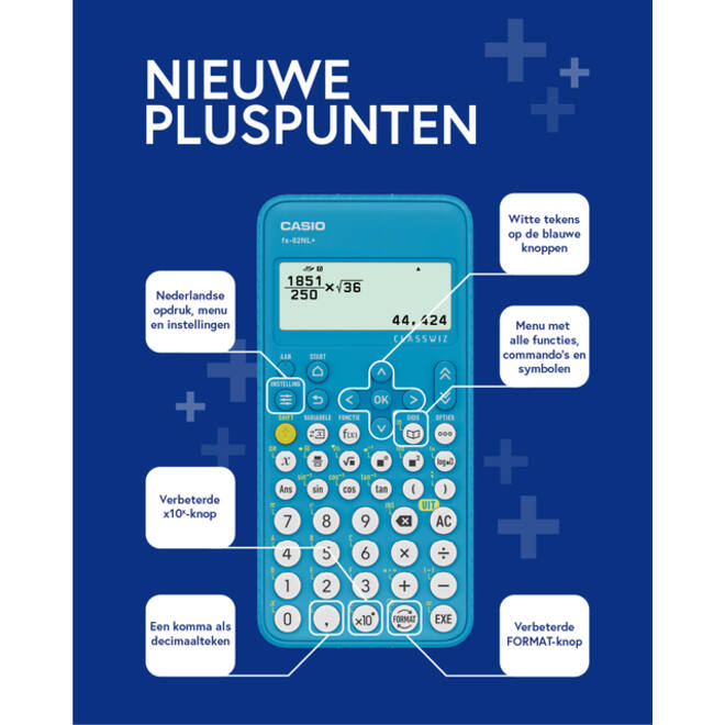 Rekenmachine Casio Classwiz fx-82NL+