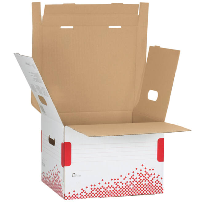 Opberg- en transportdoos Esselte Speedbox 367x263x325mm wit