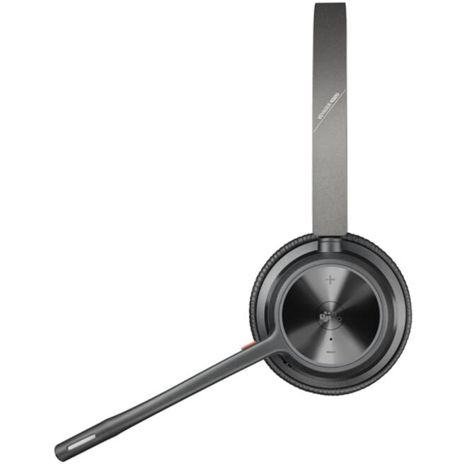 Headset HP POLY Voyager 4320-M met BT700 dongle en oplaadstatief